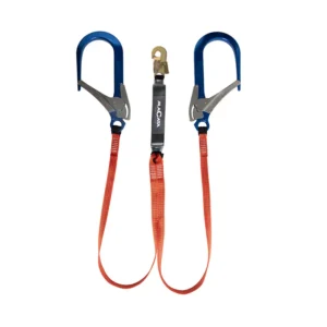 Amortiguador en Y en Cinta Plana Mosquetón Orión