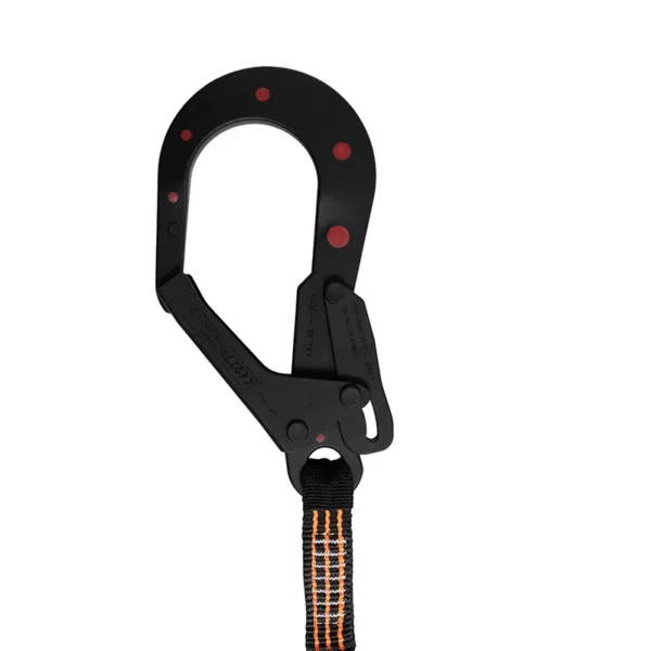 Amortiguador en Y en Cinta Tubular Mosquetón Escala Dieléctrico