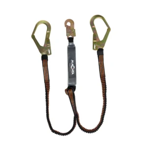 AM3222182-1 (1) Amortiguador en Y en Cinta Tubular Mosquetón Escala