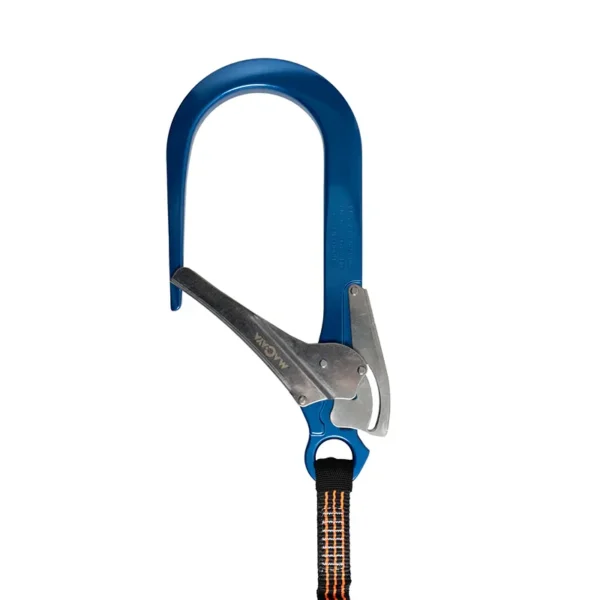 Amortiguador en Y en Cinta Tubular Mosquetón Orión