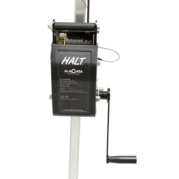 Kit Trípode Malacate cuerda 6.5 mm y largo de 20 m