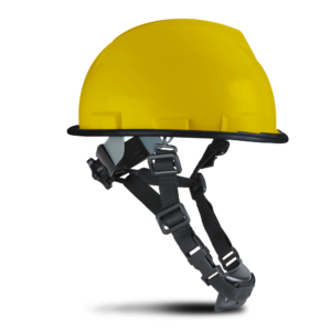 Casco MPC 231 Rachet y Barbiquejo Amarillo con Arnés