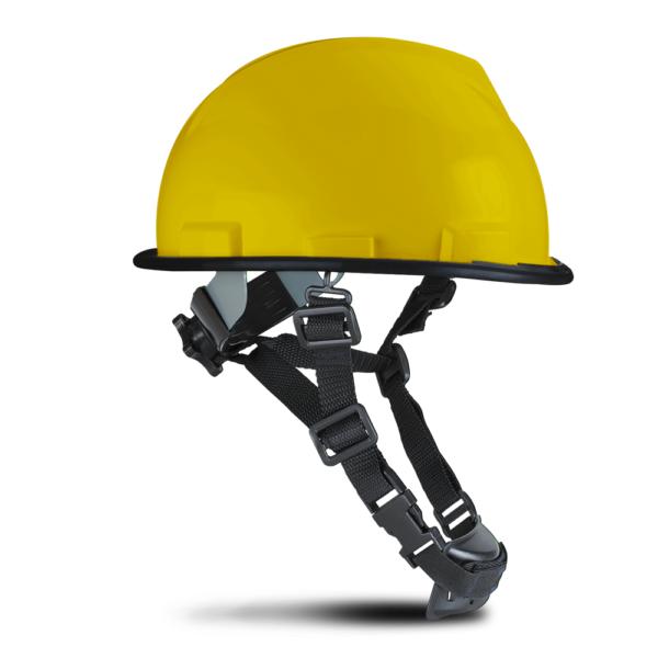 Casco MPC 231 Rachet y Barbiquejo Amarillo con Arnés