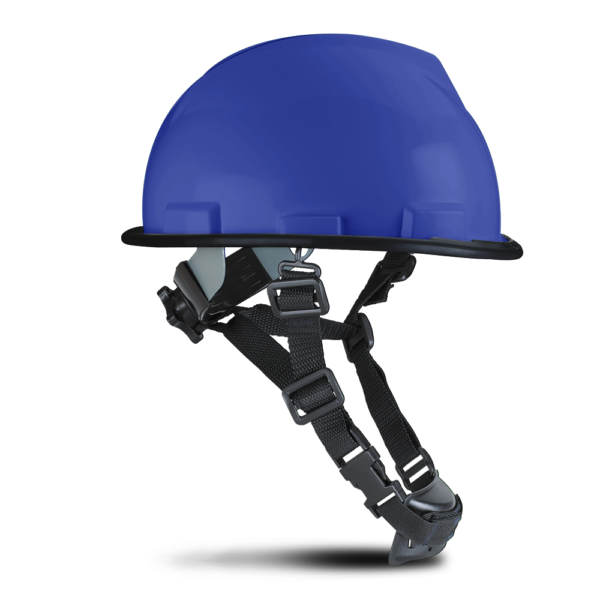 Casco MPC 231 Rachet y Barbiquejo Azul con Arnés