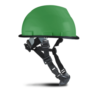Casco MPC 231 Rachet y Barbiquejo Verde con Arnés
