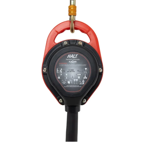 Retráctil Halt Cable Acero 15 m