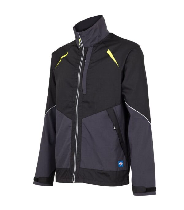 Chaqueta Resist Manga Larga Hombre Negro/Gris Oscuro