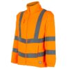 Micropolar Hi-Vis Clase 3 Manga Larga Hombre Naranjo