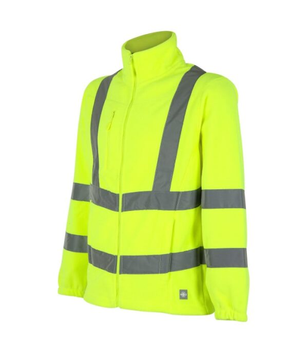 Micropolar Hi-Vis Clase 3 Manga Larga Hombre Amarillo
