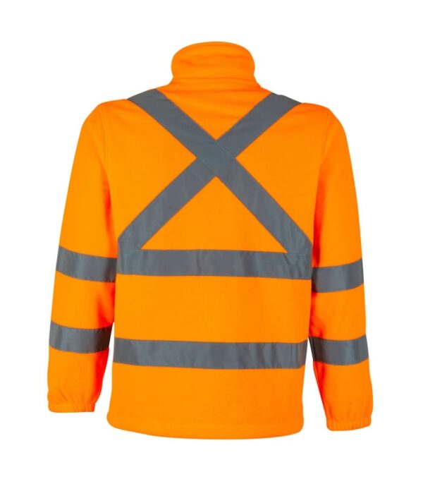 Micropolar Hi-Vis Clase 3 Manga Larga Hombre Naranjo