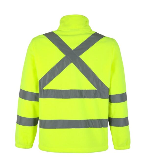 Micropolar Hi-Vis Clase 3 Manga Larga Hombre Amarillo