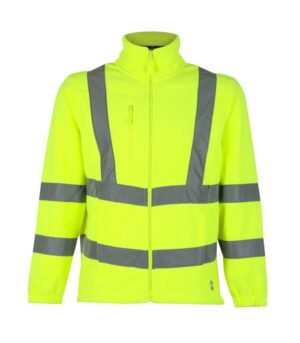 Micropolar Hi-Vis Clase 3 Manga Larga Hombre Amarillo