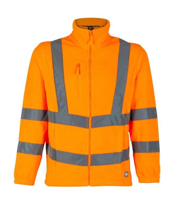 Micropolar Hi-Vis Clase 3 Manga Larga Hombre Naranjo