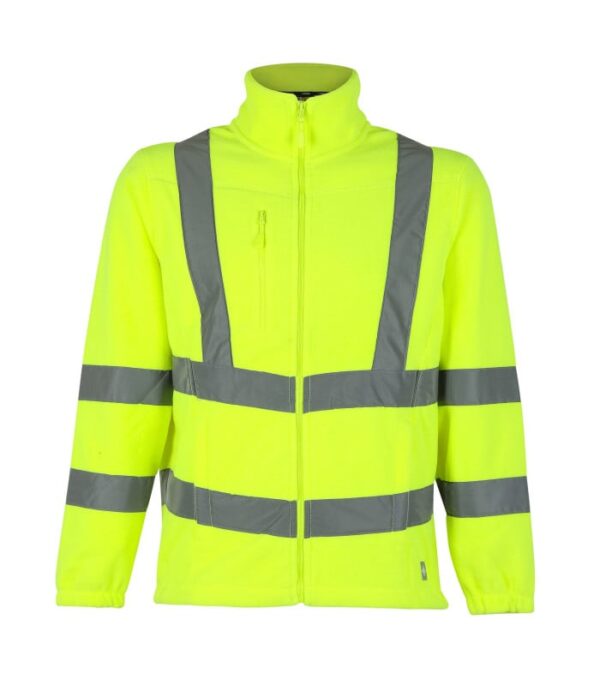 Micropolar Hi-Vis Clase 3 Manga Larga Hombre Amarillo