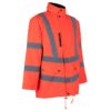 Parka Térmica Hi-Vis Clase 3 Manga Largo Hombre Rojo Minero