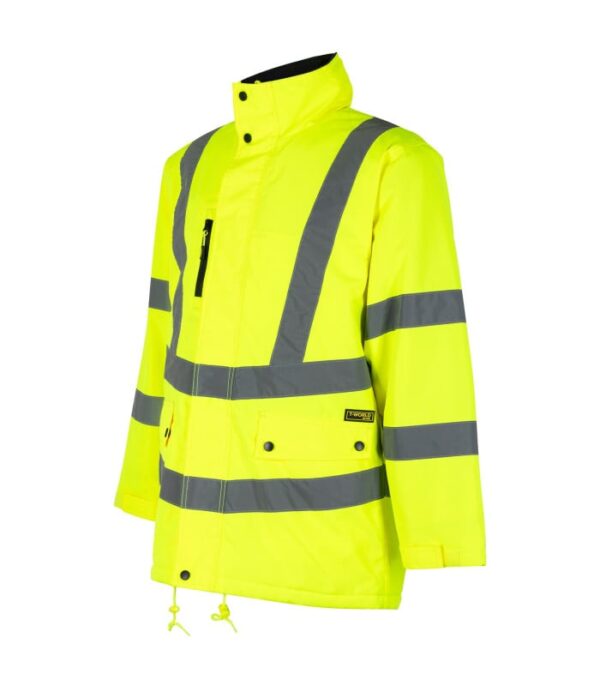 Parka Térmica Hi-Vis Clase 3 Manga Largo Hombre Amarillo