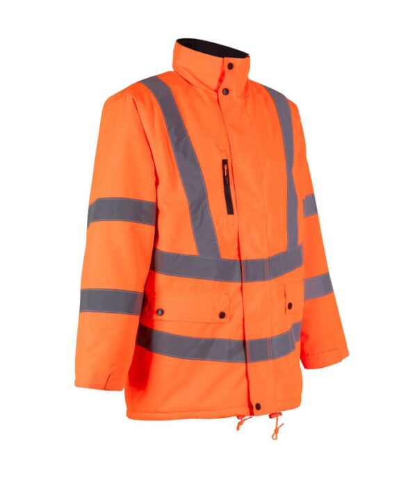 Parka Térmica Hi-Vis Clase 3 Manga Largo Hombre Naranjo