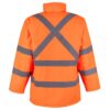 Parka Térmica Hi-Vis Clase 3 Manga Largo Hombre Naranjo