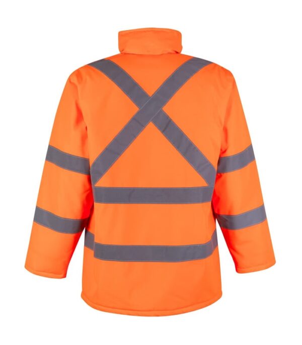 Parka Térmica Hi-Vis Clase 3 Manga Largo Hombre Naranjo