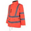 Parka Térmica Hi-Vis Clase 3 Manga Largo Hombre Rojo Minero