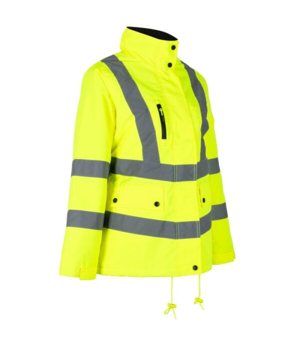 Parka Térmica Hi-Vis Clase 3 Manga Larga Mujer Amarilla