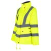 Parka Térmica Hi-Vis Clase 3 Manga Larga Mujer Amarilla