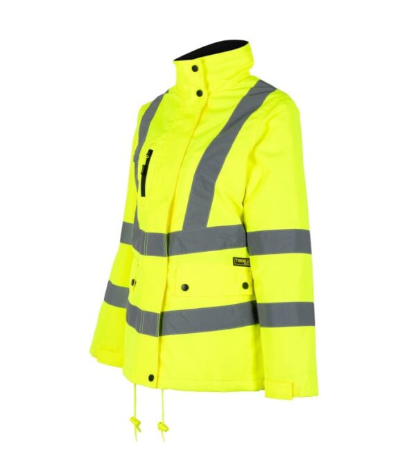 Parka Térmica Hi-Vis Clase 3 Manga Larga Mujer Amarilla
