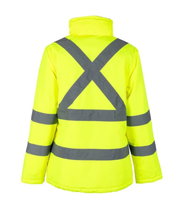Parka Térmica Hi-Vis Clase 3 Manga Larga Mujer Amarilla