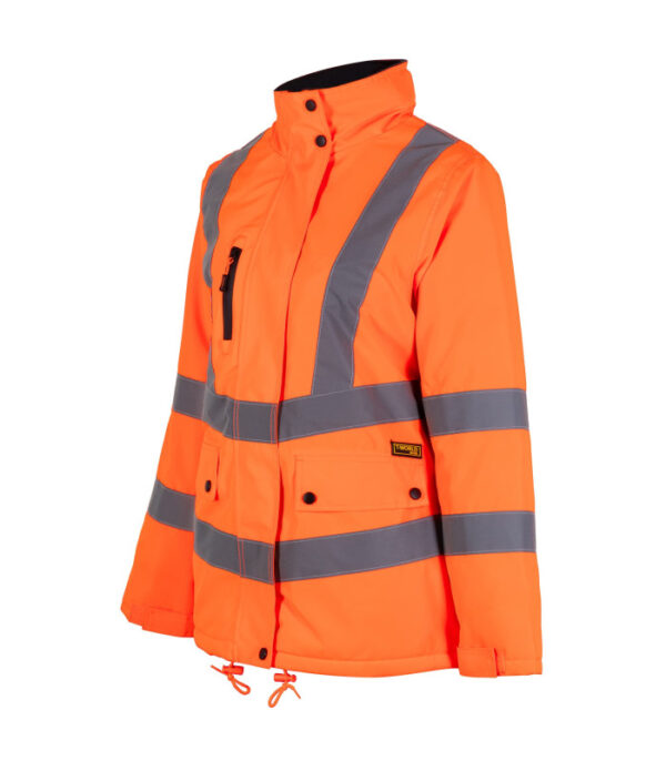 Parka Térmica Hi-Vis Clase 3 Manga Larga Mujer Naranjo