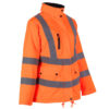 Parka Térmica Hi-Vis Clase 3 Manga Larga Mujer Naranjo