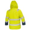 Parka Térmica Hi-Vis Clase 2 Hombre Amarillo/Azul Marino