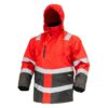 parka-termica-alta-visibilidad-ml-hombre Parka Térmica Hi-Vis Clase 2 Hombre Rojo/Gris Oscuro