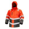 Parka Térmica Hi-Vis Clase 2 Hombre Naranjo/Gris Oscuro