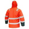 Parka Térmica Hi-Vis Clase 2 Hombre Naranjo/Azul Marino
