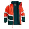Parka Térmica Hi-Vis Clase 2 Hombre Naranjo/Azul Marino