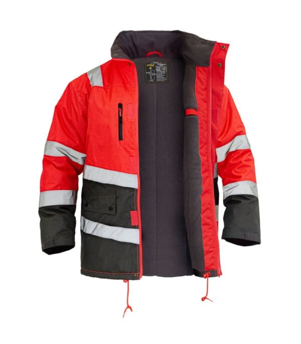 parka-termica-alta-visibilidad-ml-hombre (2) Parka Térmica Hi-Vis Clase 2 Hombre Rojo/Gris Oscuro