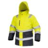 Parka Térmica Hi-Vis Clase 2 Hombre Amarillo/Gris Oscuro