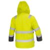 Parka Térmica Hi-Vis Clase 2 Hombre Amarillo/Gris Oscuro