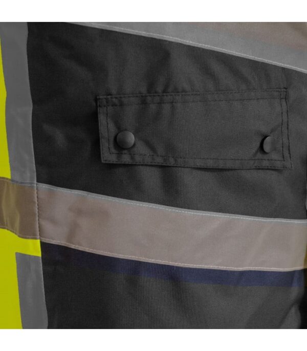 Parka Térmica Hi-Vis Clase 2 Hombre Amarillo/Gris Oscuro