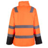 Parka Térmica Hi-Vis Clase 2 Mujer Naranjo/Gris Oscuro